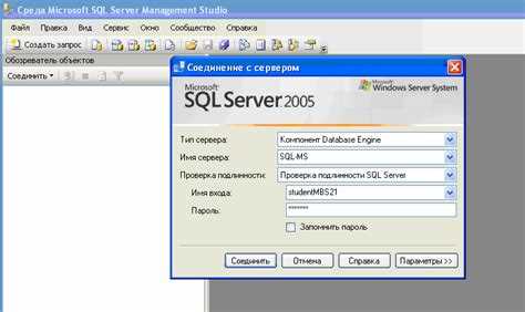 Sql server management studio как работать