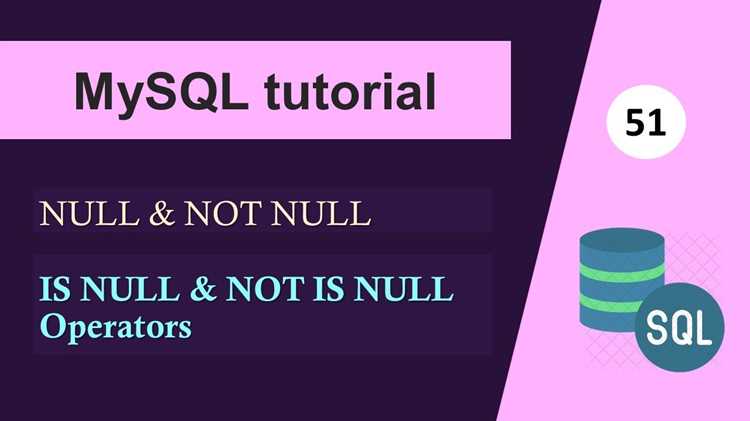 Allow nulls sql что это