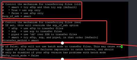Основные пути поиска ansible.cfg