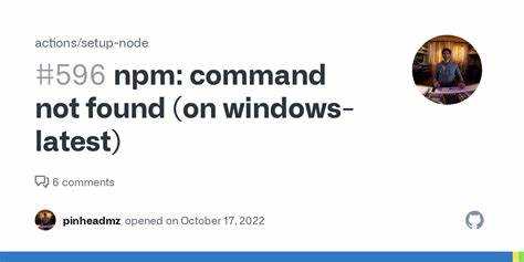 Bash npm command not found что делать Bash npm command not found что делать