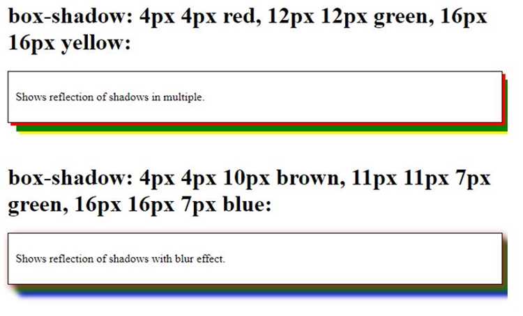 Box shadow css что это