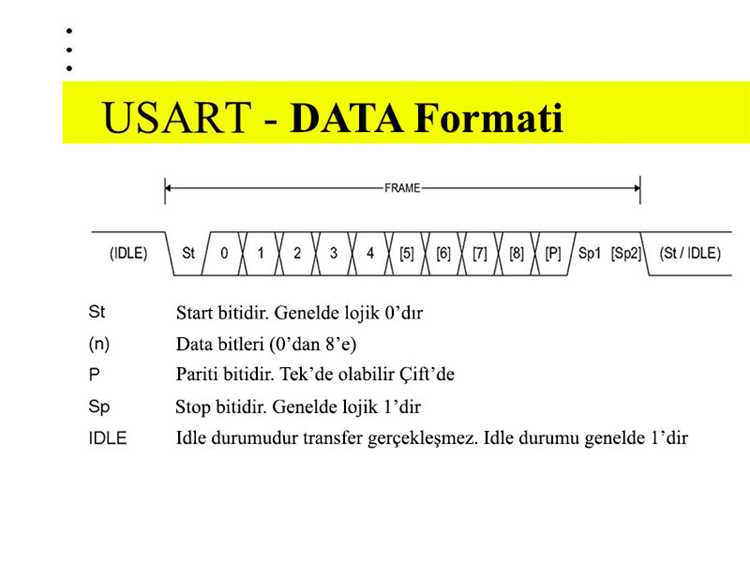 Сравнение методов контроля ошибок в UART и USART на уровне битовых полей