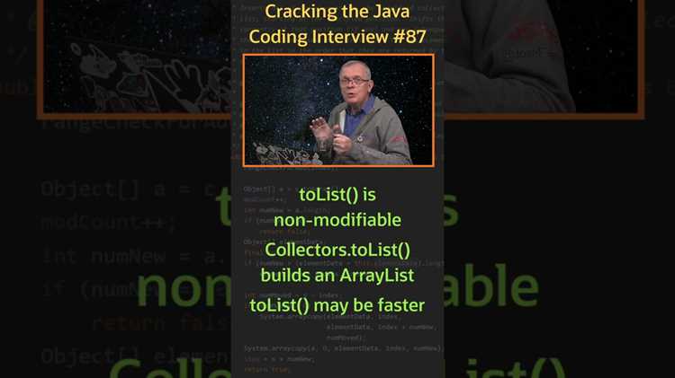 Collectors tolist что возвращает Collectors tolist что возвращает