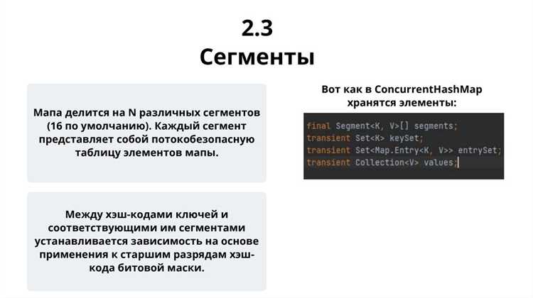 Concurrenthashmap java как работает