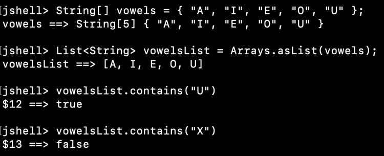 Различия между Contains Java и обычными Java-элементами