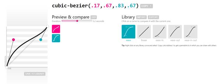 Как читаются и интерпретируются координаты точек Cubic Bezier
