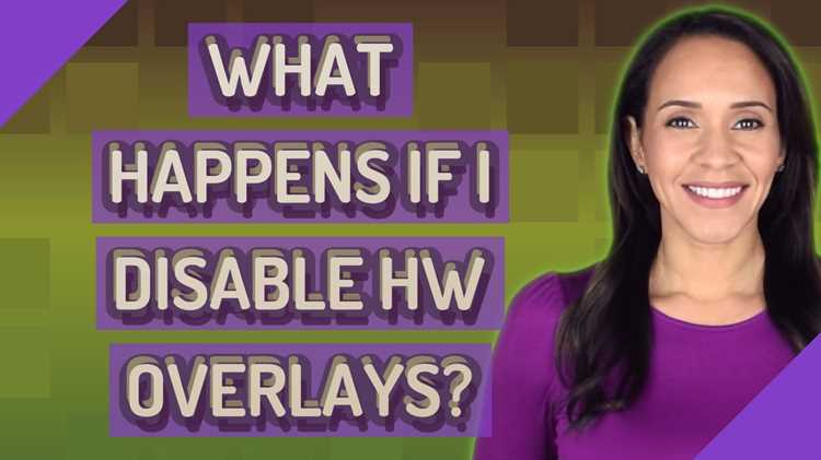 Когда целесообразно использовать Disable HW Overlays при диагностике лагов
