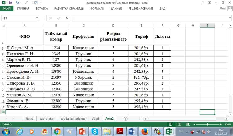 Ускорение форматирования повторяющихся таблиц по единым правилам