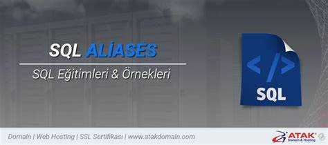 Для чего в sql используются aliases Для чего в sql используются aliases