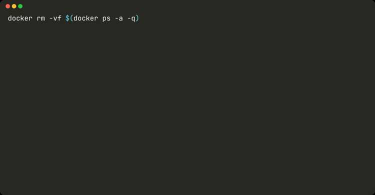 Применение docker stop $(docker ps -q) для единичной команды