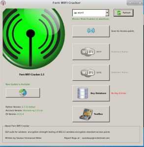 Настройка параметров атаки WPA/WPA2