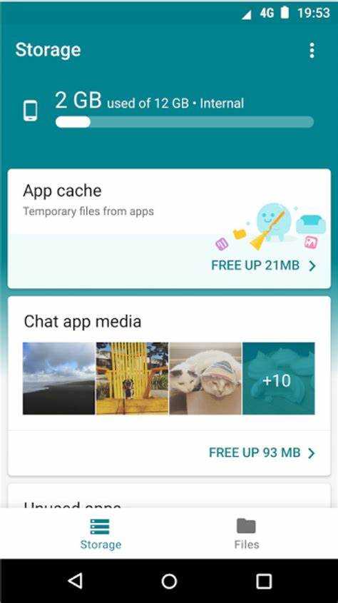 Использование Files Go для контроля свободного пространства