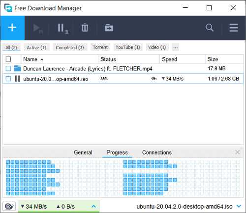 Установка Free Download Manager и первичная настройка параметров загрузки