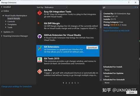 Из каких компонентов состоит интерфейс Git Extensions