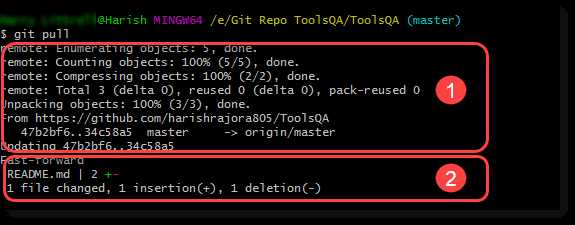 Опции и параметры команды Git pull для настройки поведения