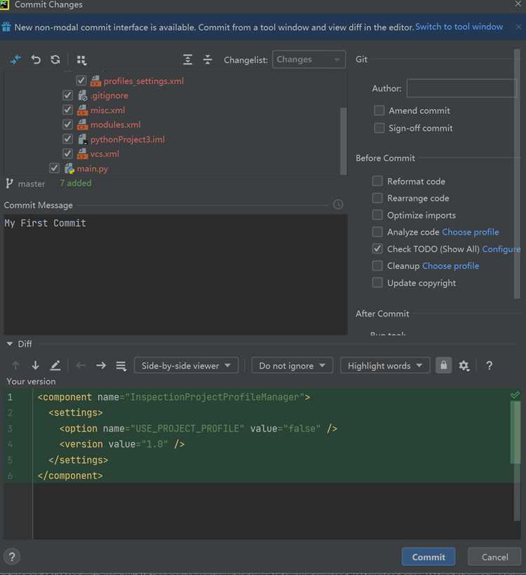 Установка Git и интеграция с PyCharm