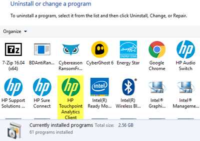 Как установить и запустить HP Touchpoint Analytics Client на ПК