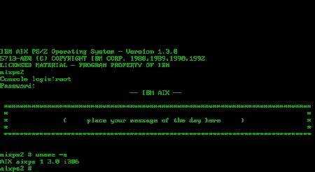 Ibm aix что это