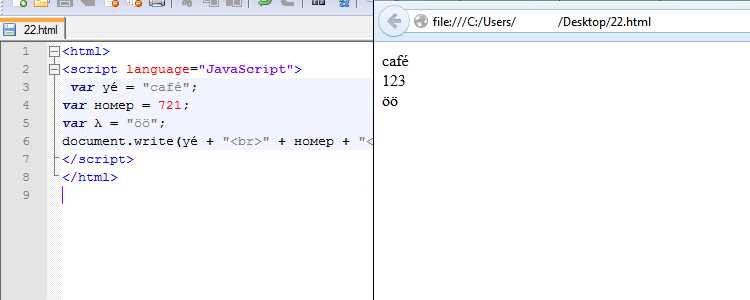 Javascript как выглядит код Javascript как выглядит код