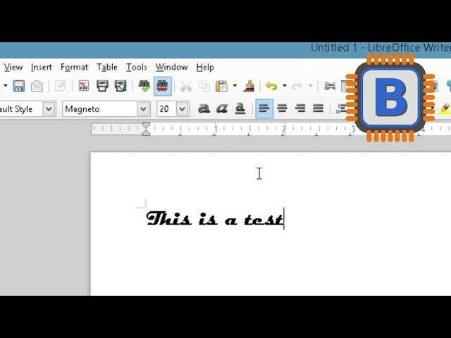 Как изменить шрифт интерфейса libreoffice windows 10