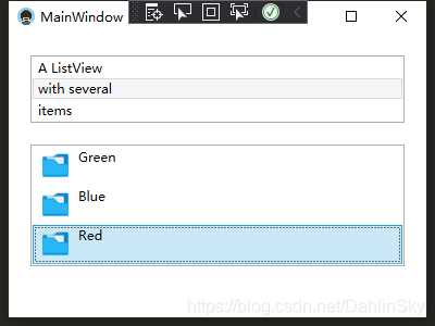 Как изменить цвет listview wpf