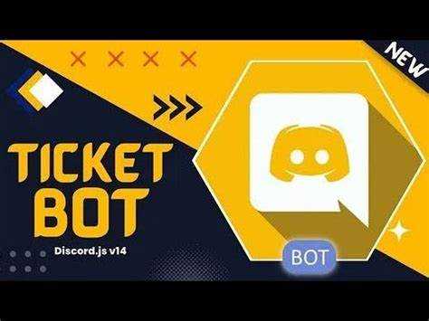 Как настроить тикет бота дискорд