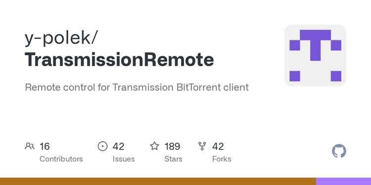 Как настроить transmission remote