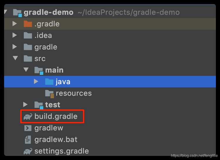 Изменение версии Gradle в файле build.gradle