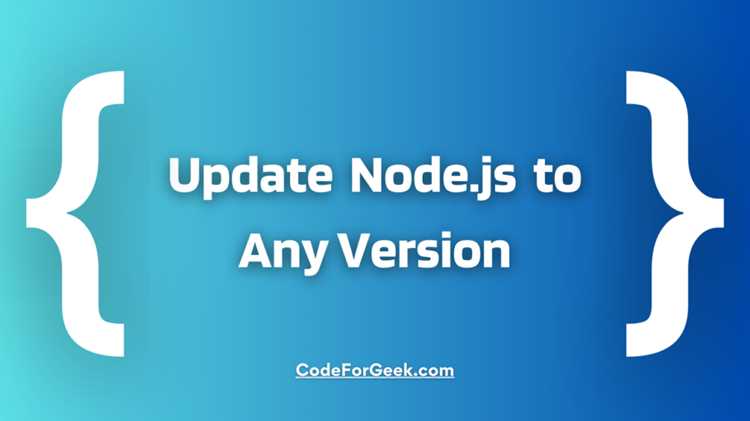 Как обновить node js