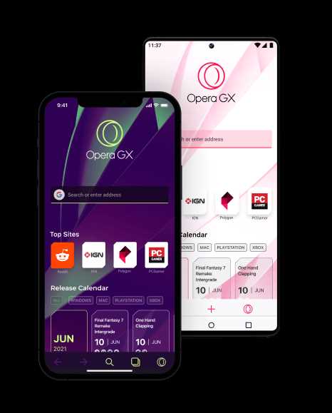 Проверка текущей версии Opera GX на компьютере