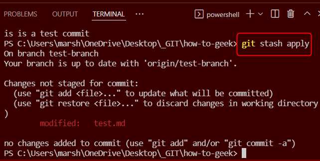 Как вернуть рабочее состояние после git stash drop или clear