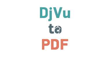 Как pdf перевести в djvu