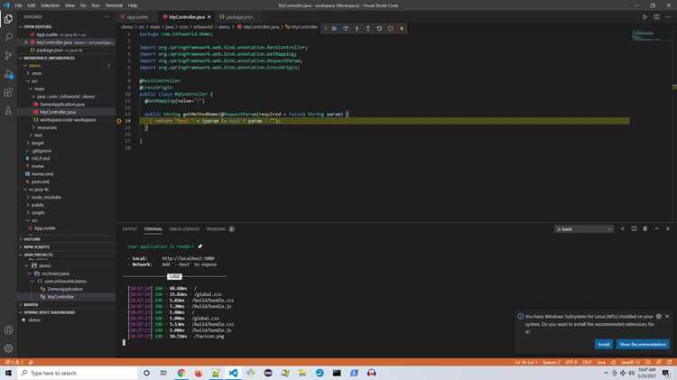 Создание первого проекта Java в VS Code