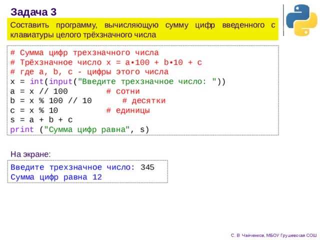 Работа с отрицательными числами при разбиении на цифры