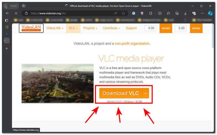 Как выбрать версию VLC для Windows или Mac