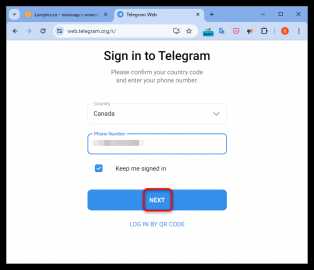 Привязка аккаунта Telegram к номеру перед переносом данных