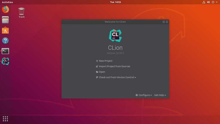 Скачивание установочного архива CLion с официального сайта