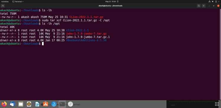 Проверка системных требований для CLion на Ubuntu