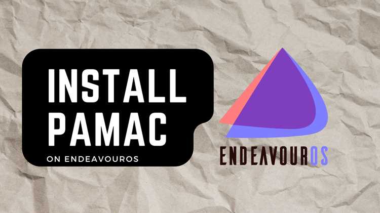 Установка pamac с помощью makepkg