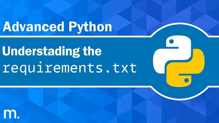 Использование requirements.txt для виртуальных окружений