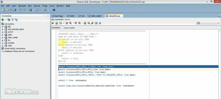 Скачивание последней версии SQL Developer с официального сайта