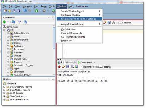 Как установить sql developer на windows 10