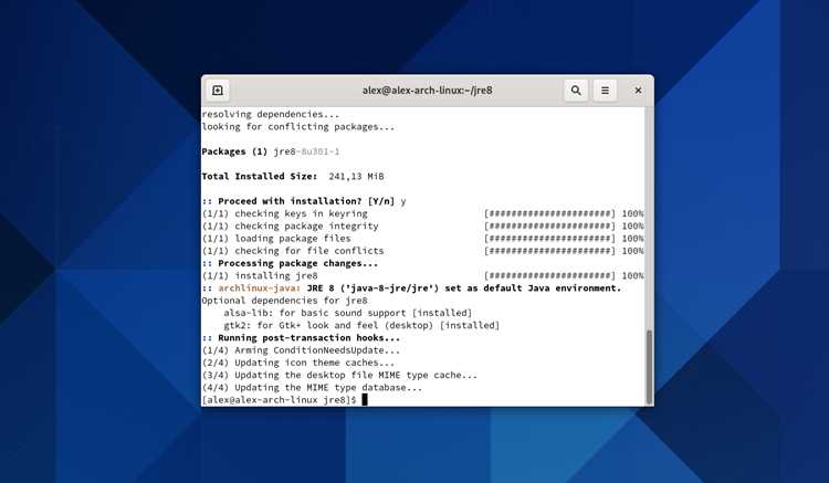 Поиск исполняемого файла java через which и анализ пути