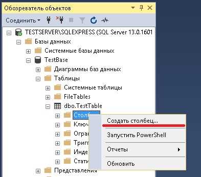 Подсчет столбцов через динамический SQL