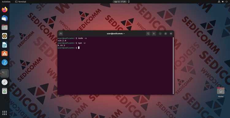 Проверка версии NPM