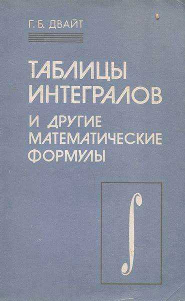 Как выучить таблицу интегралов