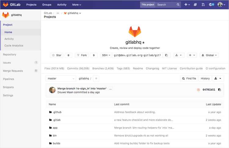 Подключение к GitLab через SSH