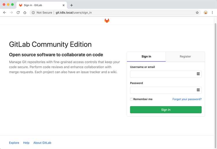 Как войти в gitlab через терминал Как войти в gitlab через терминал