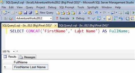 Какой функции нет в sql concat