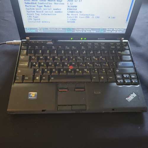 Доступ к слоту оперативной памяти на ThinkPad T60